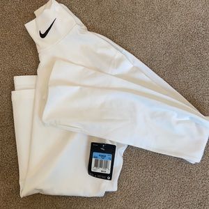 White Long Sleeve Running top